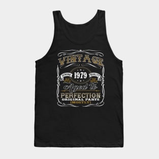 Vintage 1979 Shirt 40th Birthday Gift Fortieth Bday T Shirt Tank Top